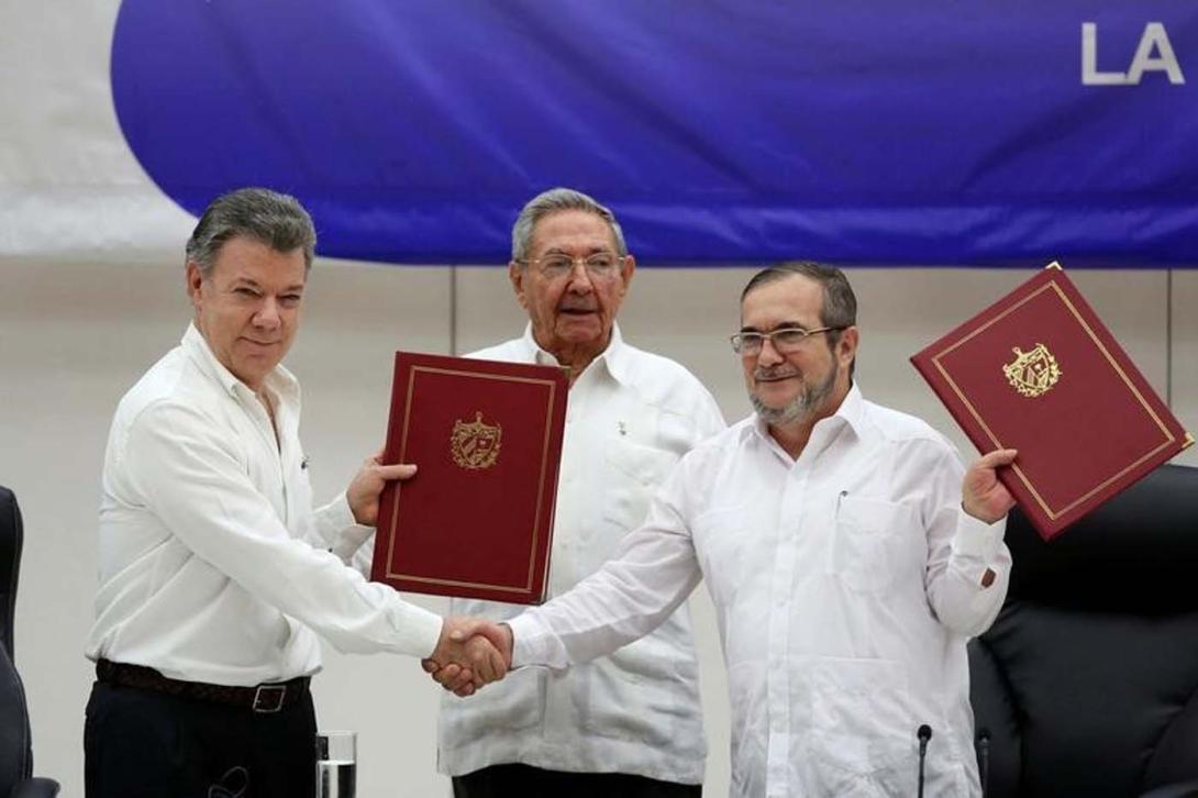 Histórico acuerdo de paz entre el gobierno de Colombia y las FARC -0